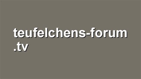 teufelchens tv|Teufelchens.tv .